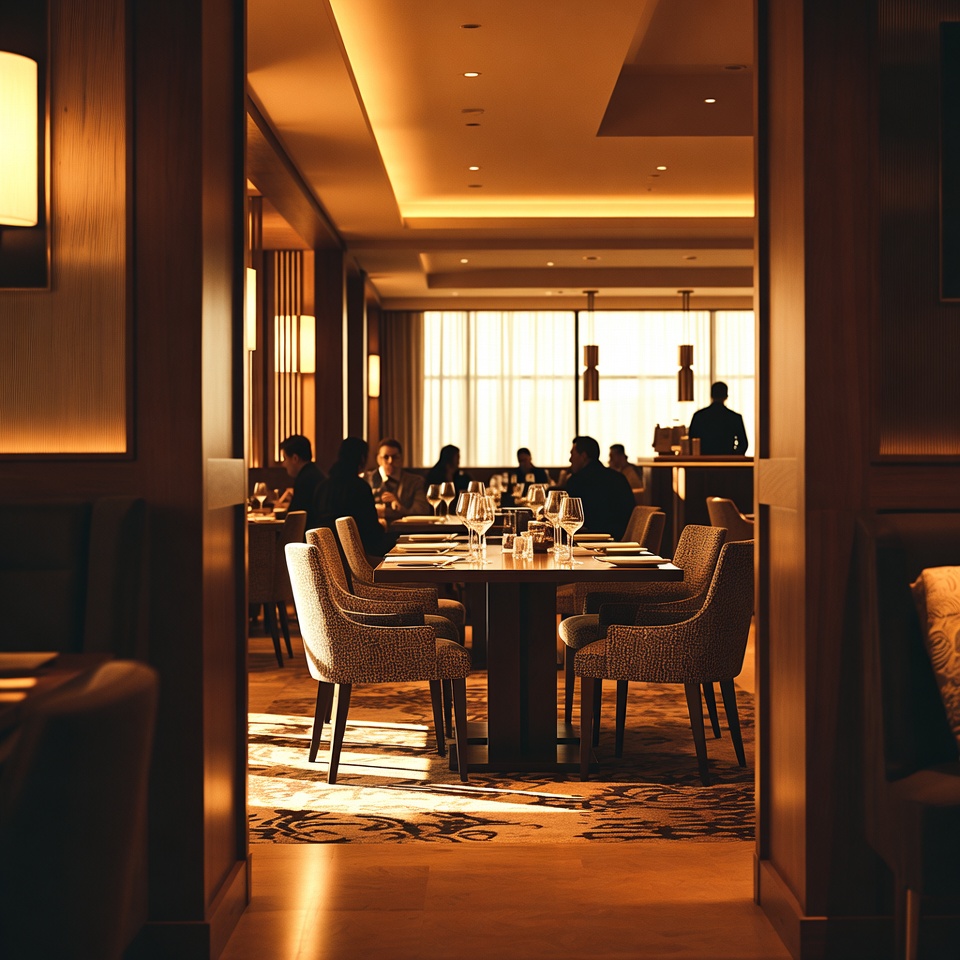 Restaurant Ambiance - Elegant dining atmosphere